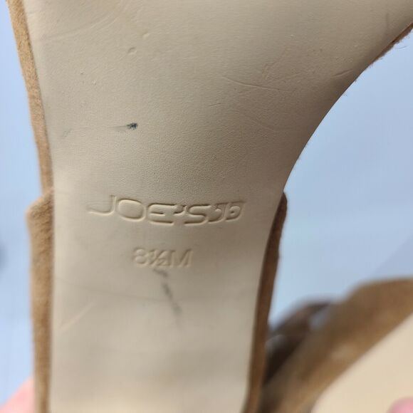 Joe's Jeans Womens Laney Suede Pointed Toe Ankle Wrap Brown Suede Size 8.5 Sexy - Picture 9 of 12